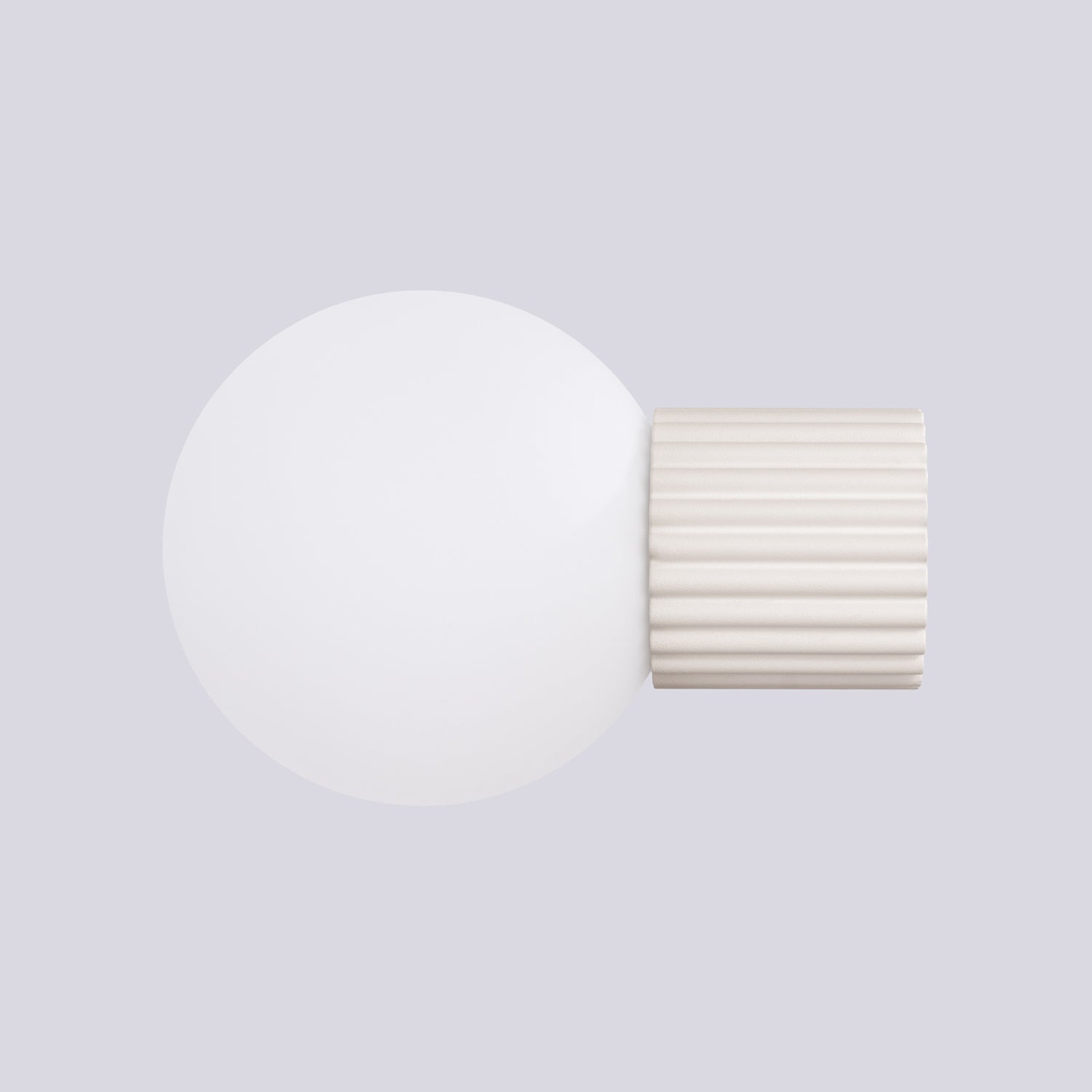 Opal Glass Globe Wall Light IP44 - G9 Bathroom Bedroom Vanity Sconce