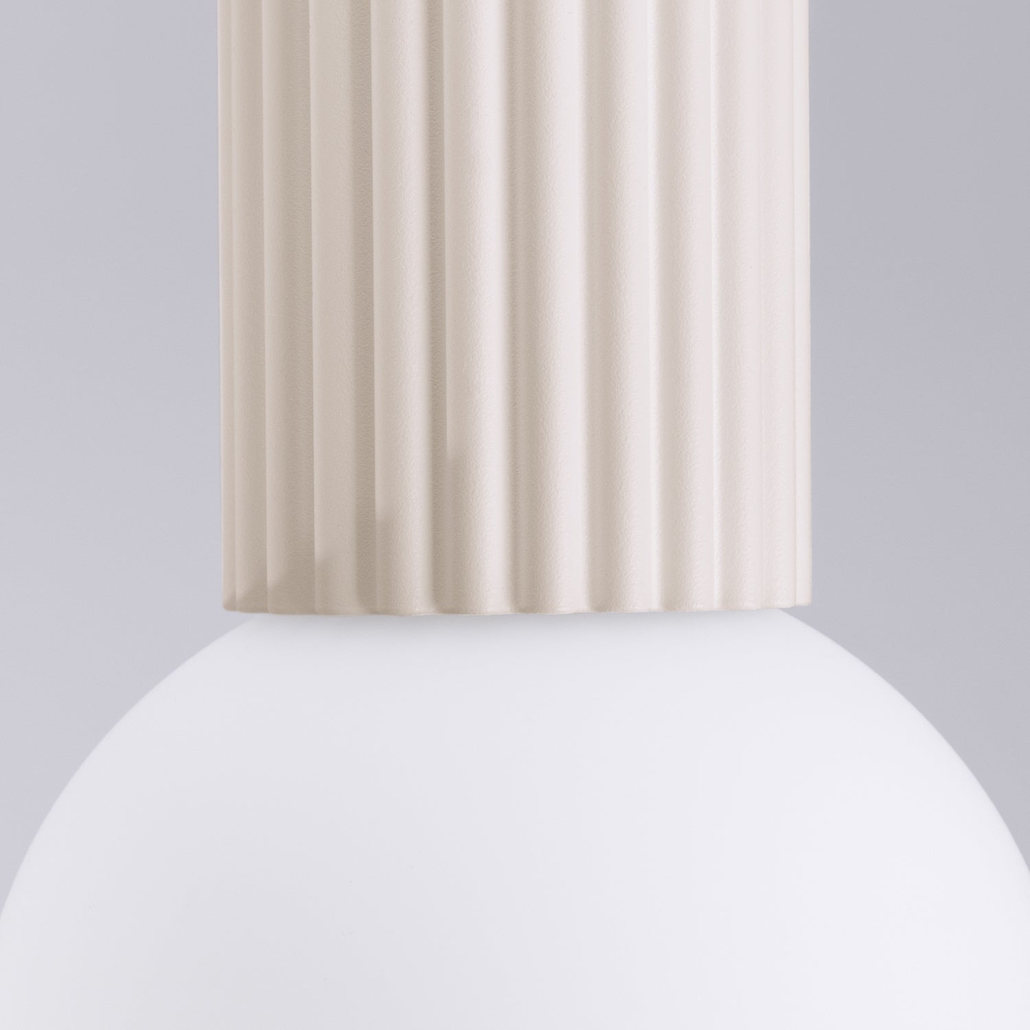 Opal Glass Globe Ceiling Light IP44 - G9 Flush Mount Bathroom Hallway