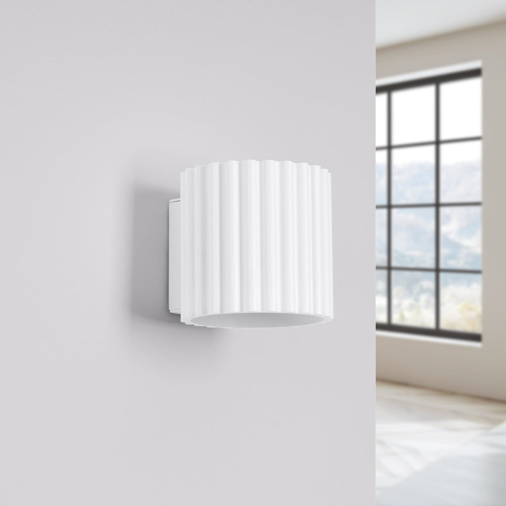 Square Up Down Wall Light - G9 Cube Sconce Hallway Bedside Modern