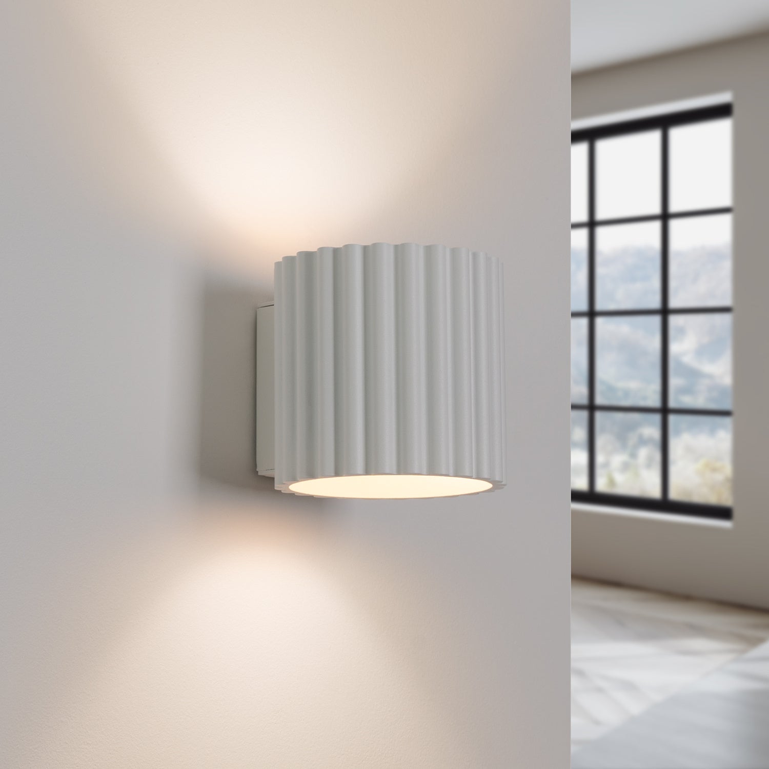 Square Up Down Wall Light - G9 Cube Sconce Hallway Bedside Modern