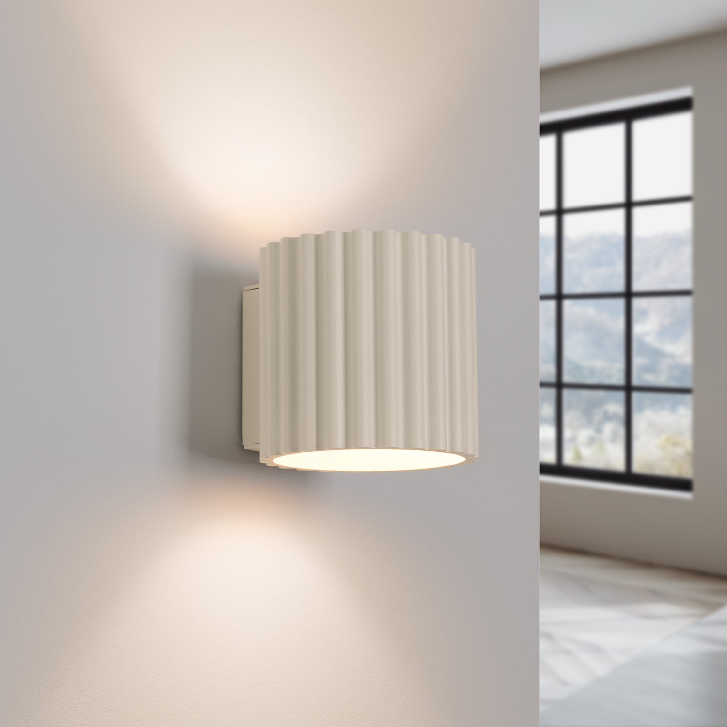 Square Up Down Wall Light - G9 Cube Sconce Hallway Bedside Modern