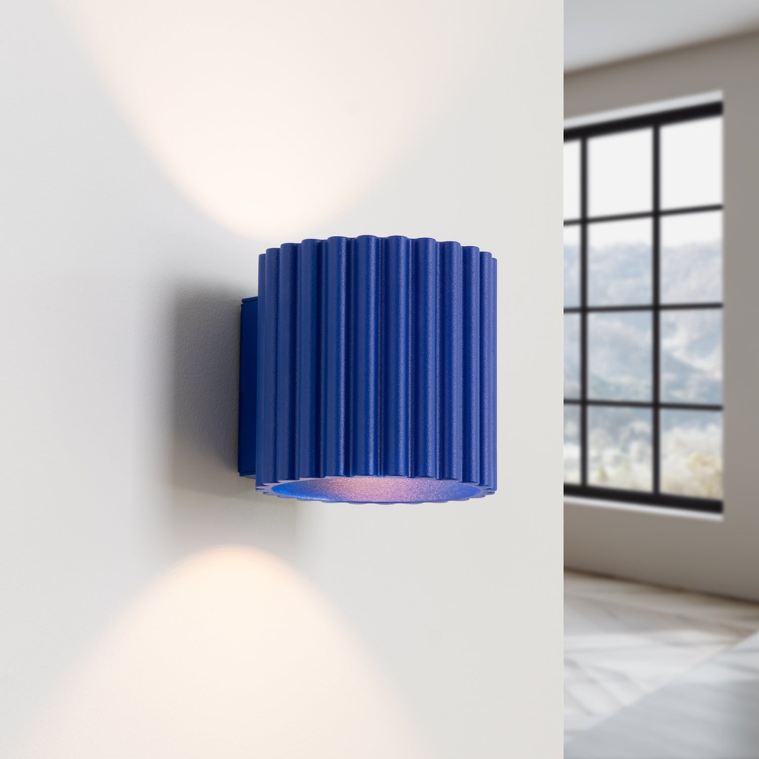 Square Up Down Wall Light - G9 Cube Sconce Hallway Bedside Modern