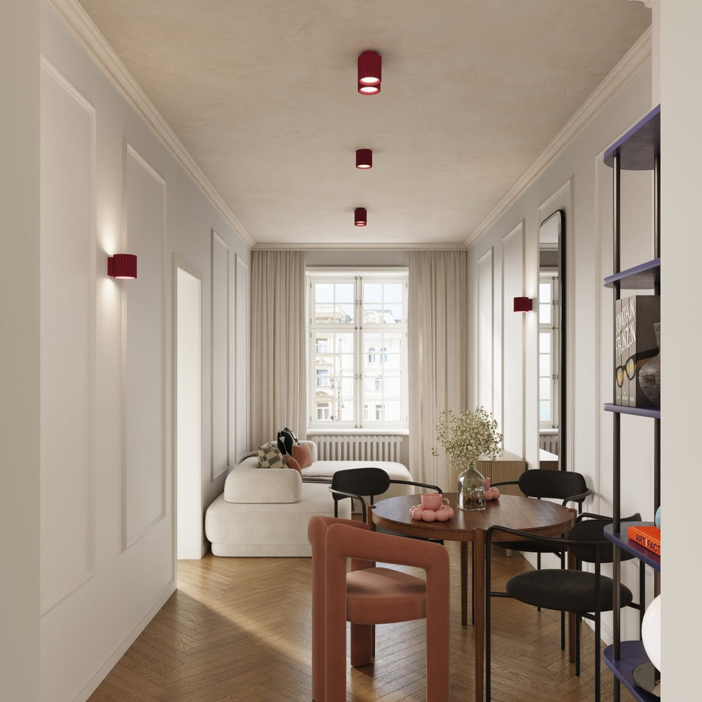 Square Up Down Wall Light - G9 Cube Sconce Hallway Bedside Modern