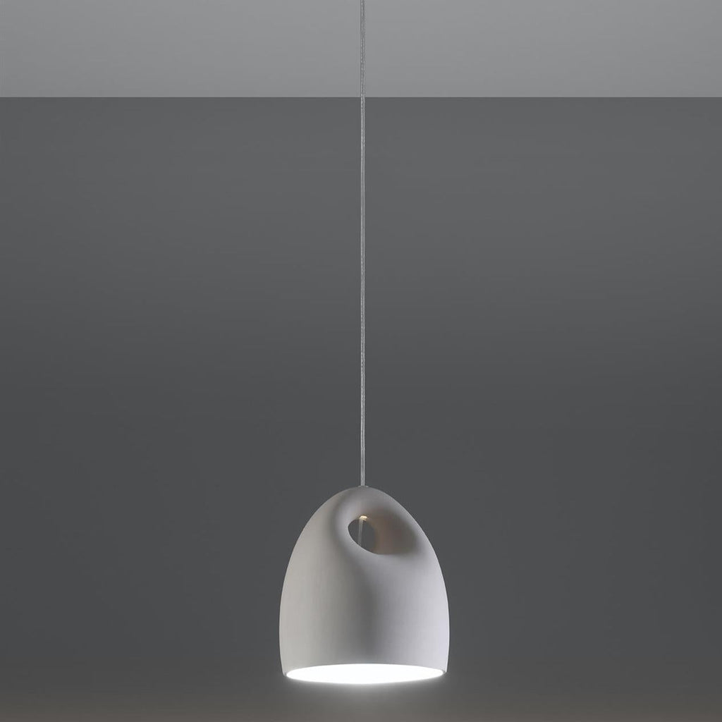 Adjustable Ceramic Pendant Lamp for Dining Room - Modern Zen Light