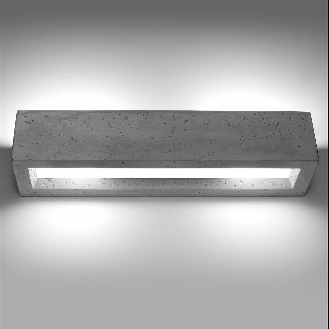 Concrete Wall Lamp - Minimalist Two-Sided Light Surface Mount UK