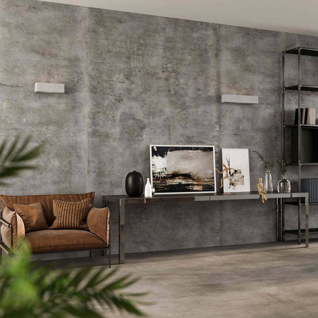 Concrete Wall Lamp - Minimalist Two-Sided Light Surface Mount UK