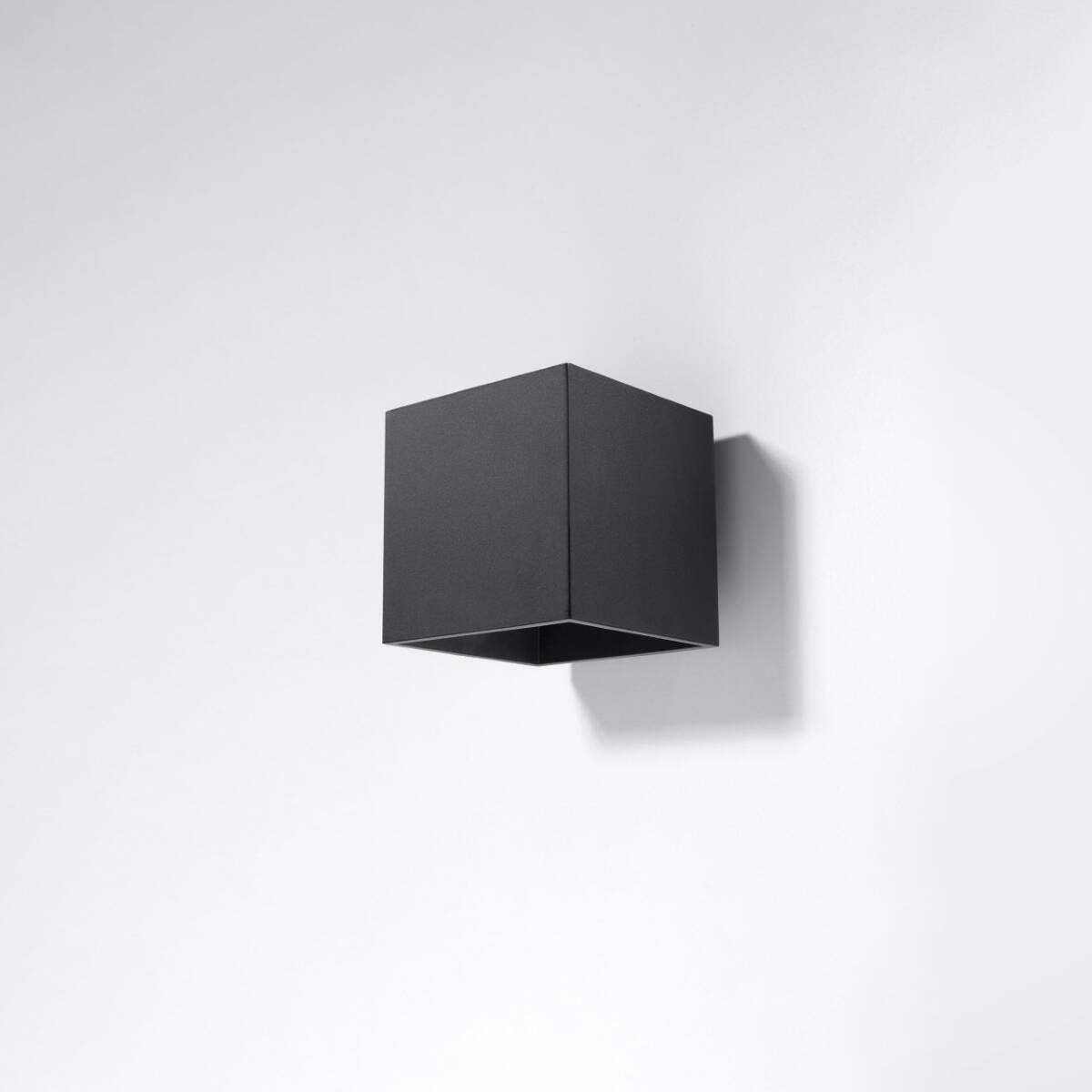 Cube Wall Light - Gold Black Concrete Modern Elegant Fixture