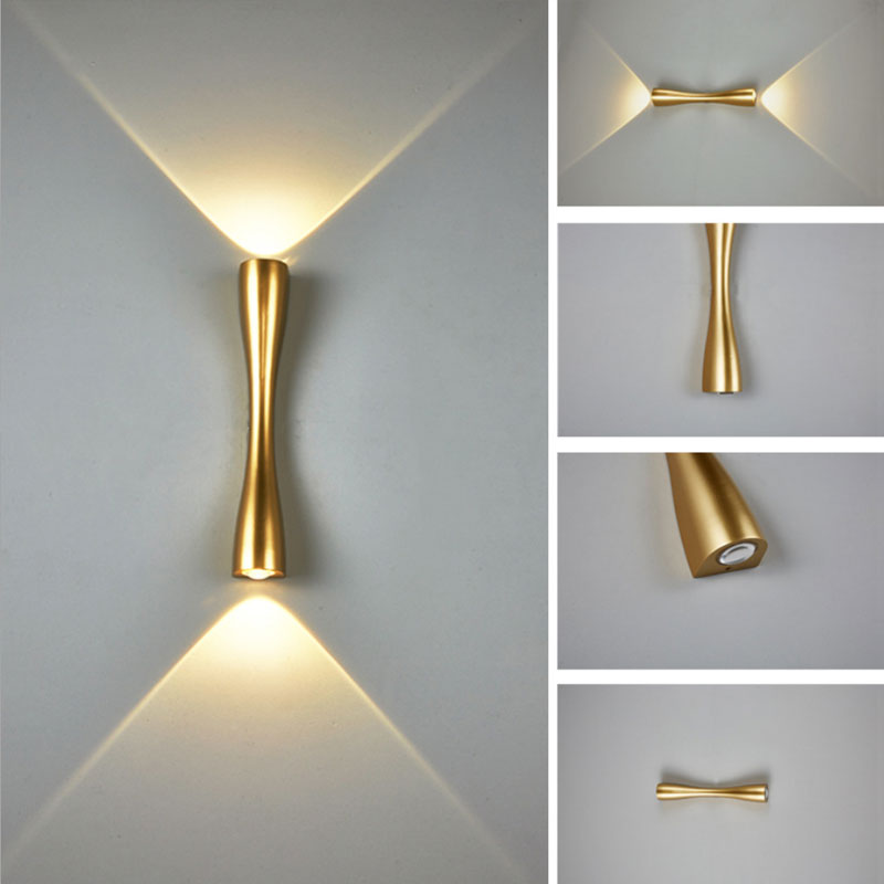 Golden Minimalist Wall Lamp - Contemporary Luxury Lighting UK