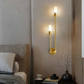 Spire Sleek LED Wall Light 12W Warm White Modern Metal G9 Bulb