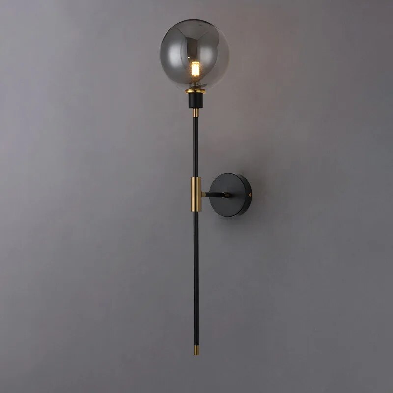 Black Sizzle Wall Light - Sleek Elegant Design for Luxurious Ambiance