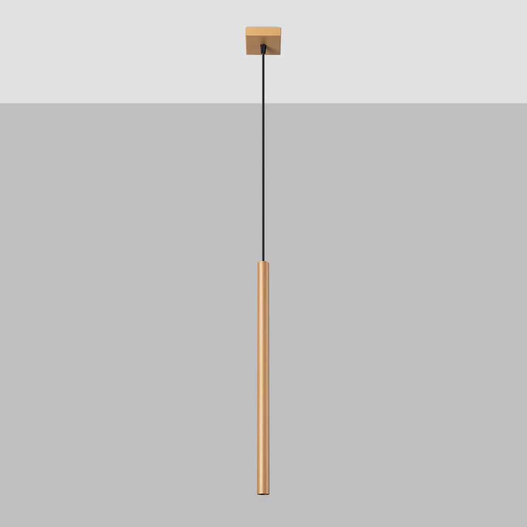 Trip Gold Pendant Light - Minimal Elegant Bedroom Hotel Lighting