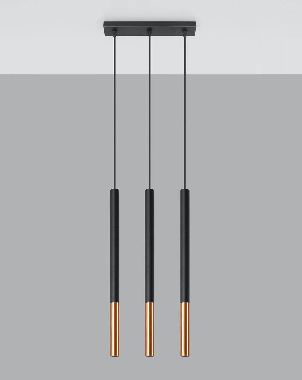 Trip Triple Pendant Light - 2 Colour Kitchen Dining Room Lighting