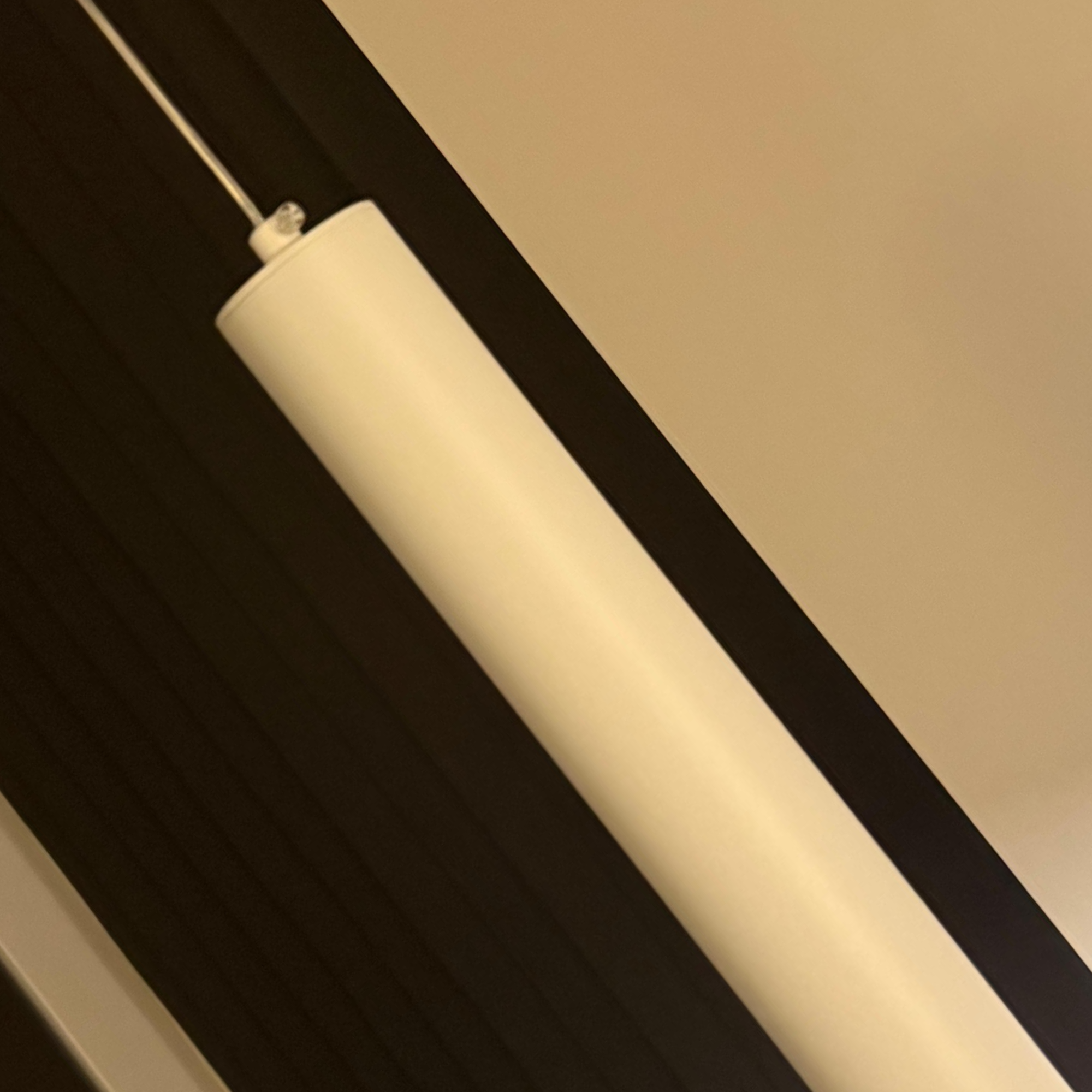 Trip White Pendant Light - Modern Minimal Bedroom Lighting UK