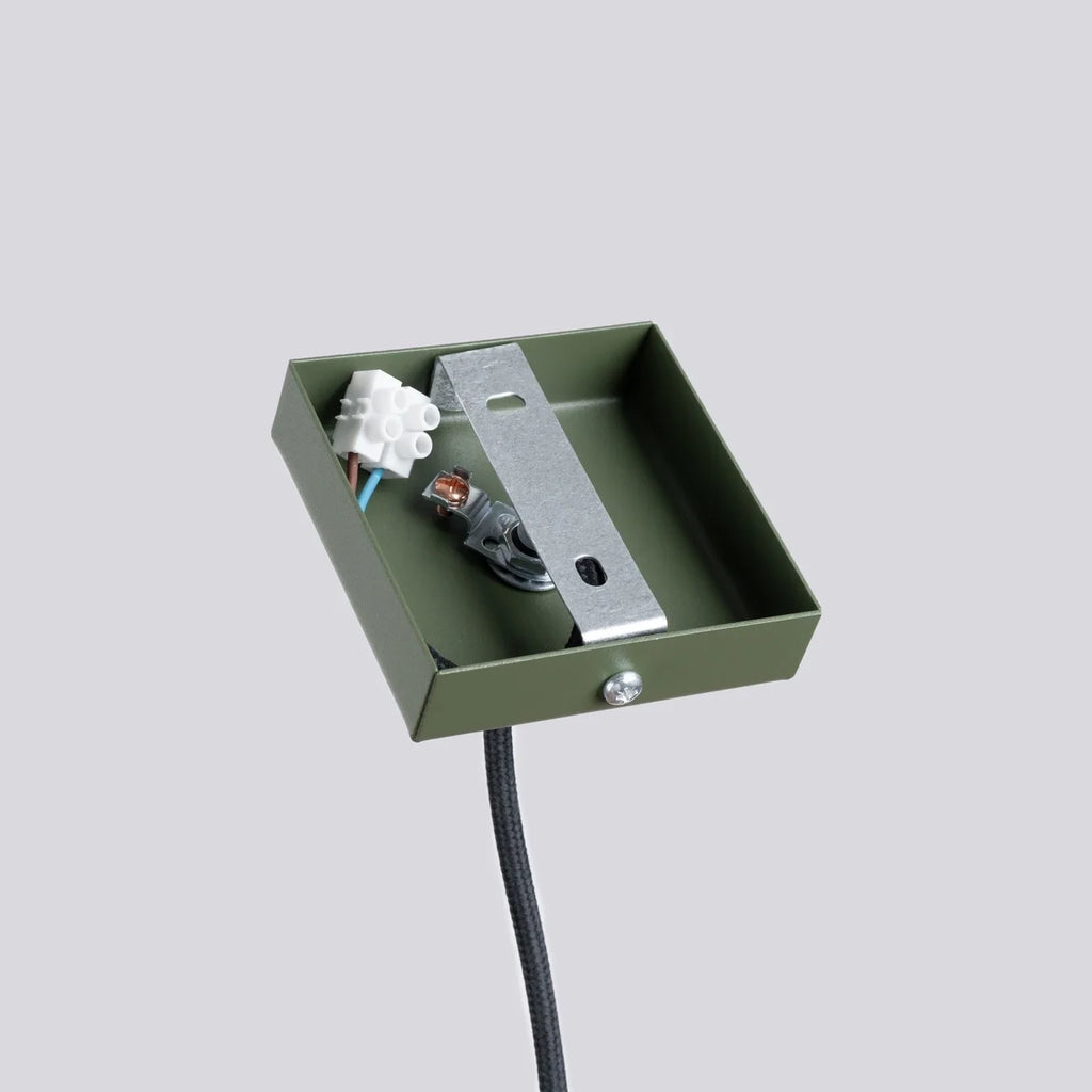 Trip Olive Green Pendant Light - Modern Cylindrical Kitchen Island