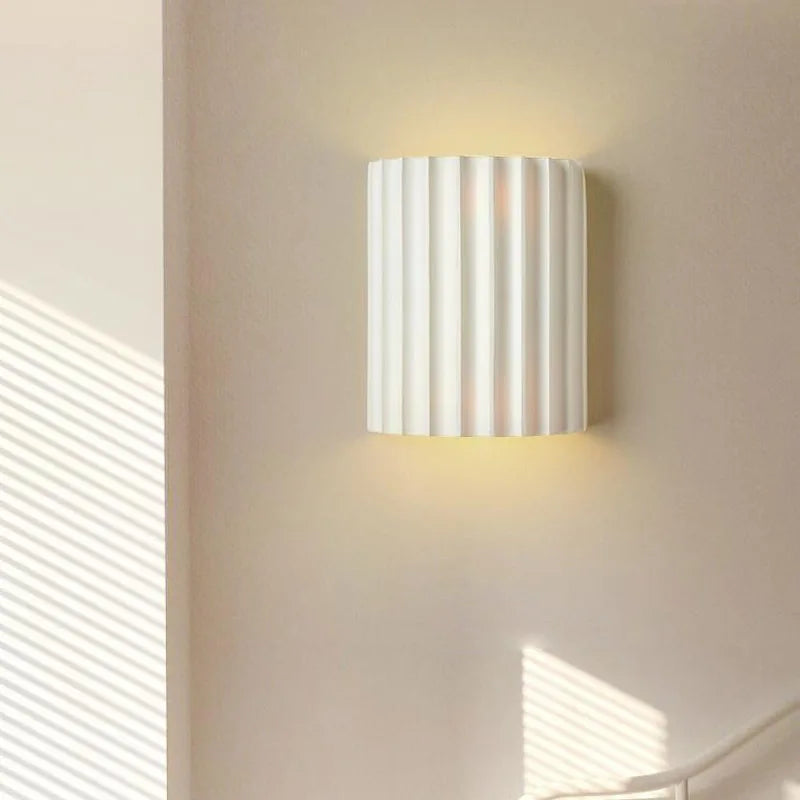 Fence Wall Light - Green White Grey Orange - Nursery Bedroom Hall